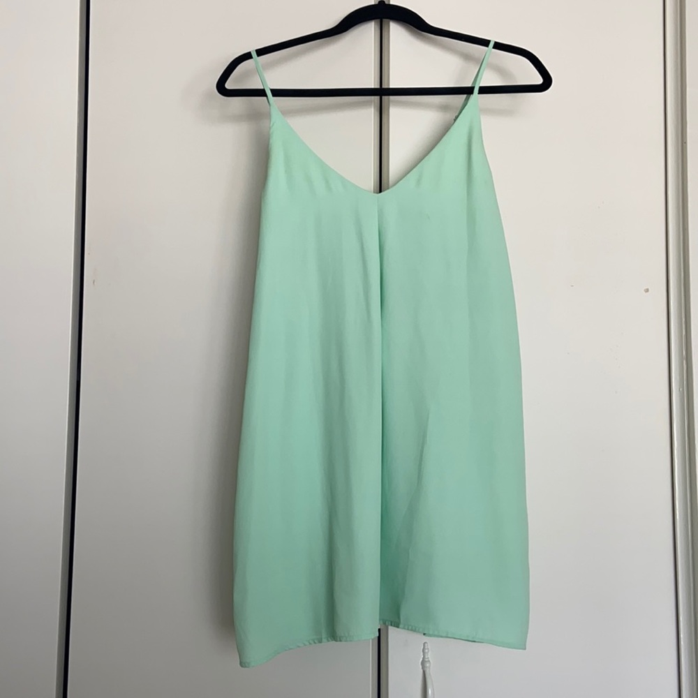 Tobi Mint Green Swing Mini Dress Small